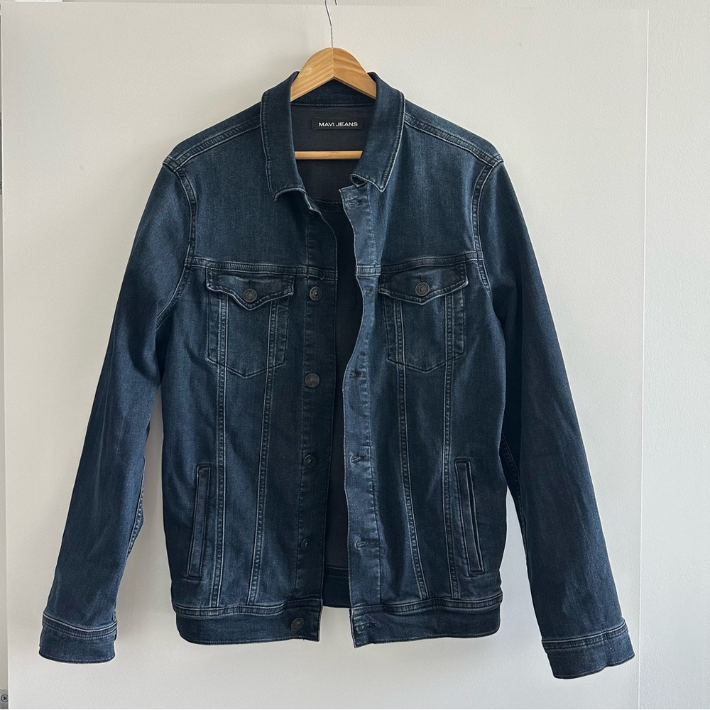 Mavi Dark Blue Denim Jacket
